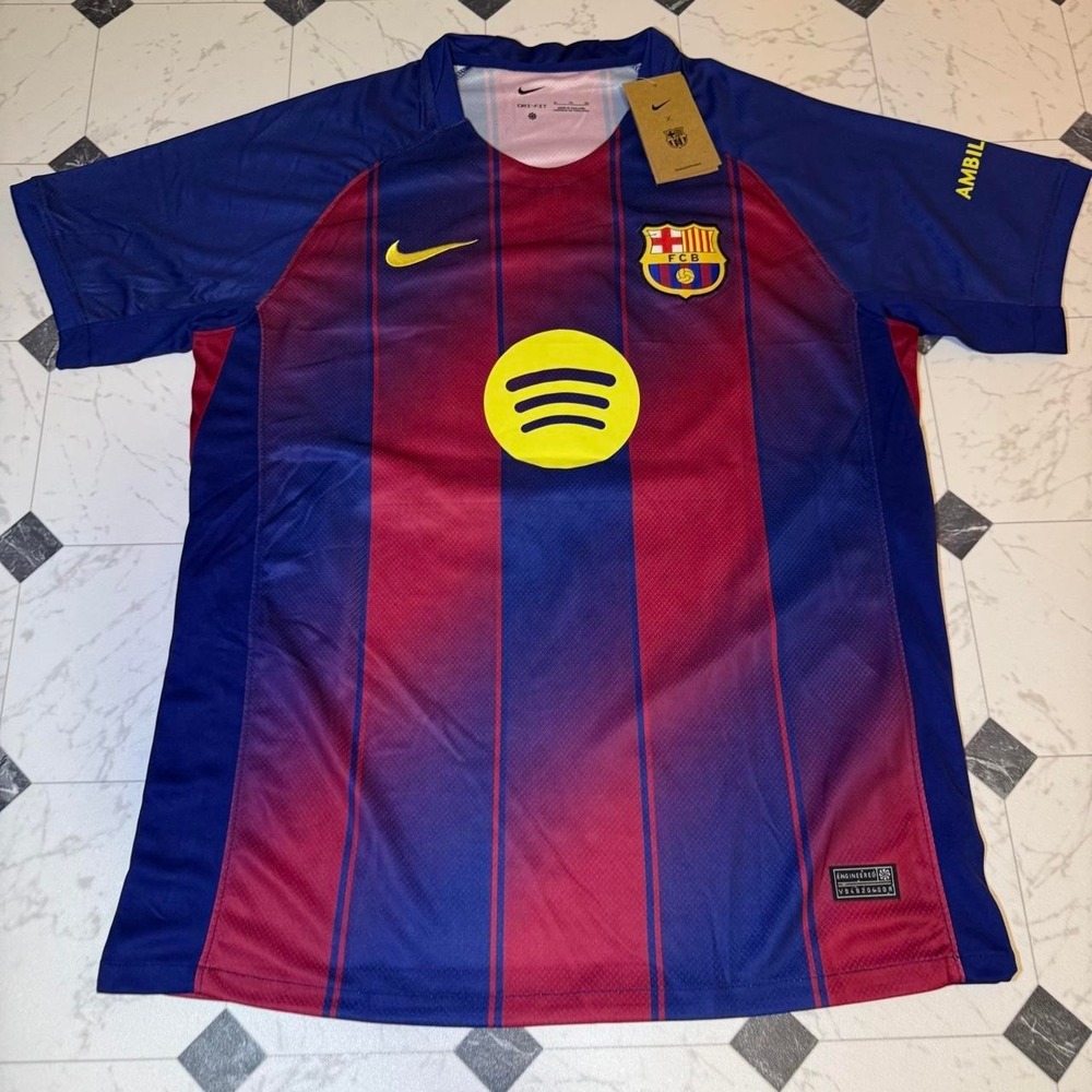 Nike FC Barcelona Lamine Yamal #10 Home Jersey Dri-Fit XL NWT